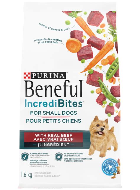 Beneful IncrediBites Real Beef Dry Food For Small Dogs Review - Dog ...