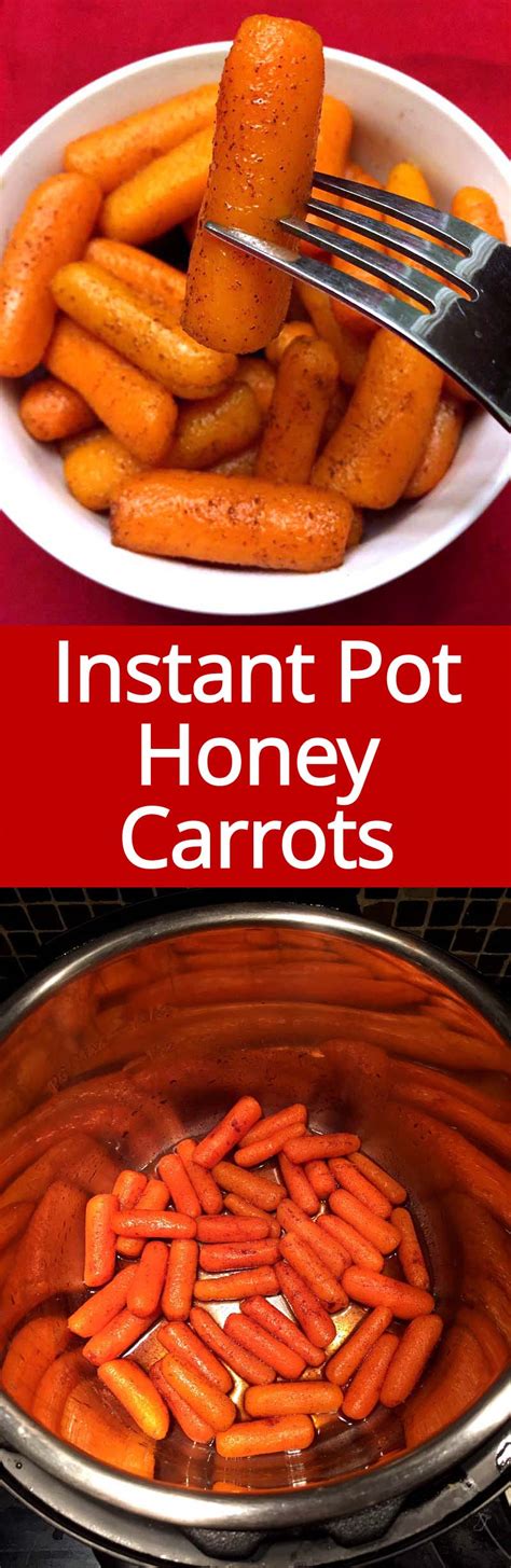 Instant Pot Baby Carrots With Honey Cinnamon Glaze – Melanie Cooks