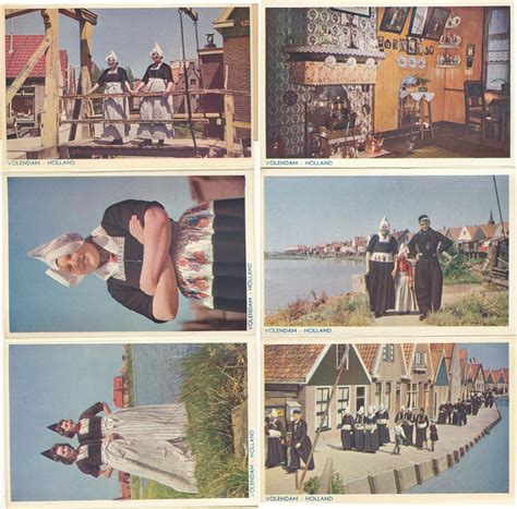 Volendam Kaartenboekje Inh Janwillemsen Flickr