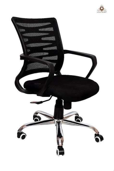 Mid Back Workstation Chair Fixed Arm At In Thane Id