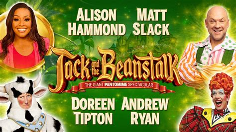 Birmingham Hippodrome 2023 Panto Jack And The Beanstalk Panto Cast And