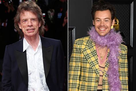 Mick Jagger Dismisses Harry Styles Comparisons: 'He Just Has a ...