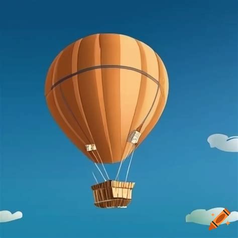 Cartoon Hot Air Balloon