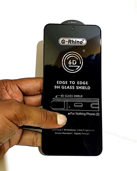 Nothing Phone 2 Tempered Glass Grhino 6d Packaging Type Box Thickness 04mm At ₹ 25piece In