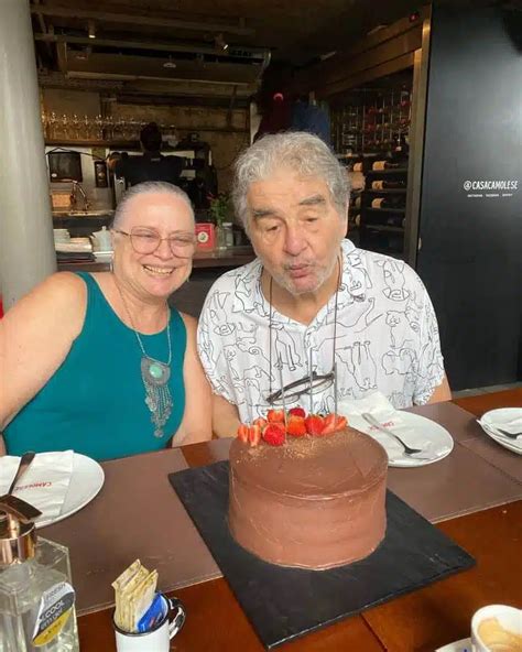 37 anos juntos Otávio Augusto e Cristina Mullins são um dos casais da