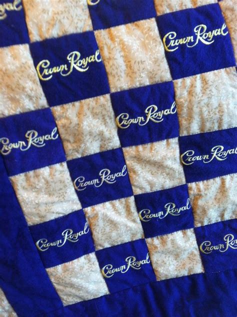 Custom Crown Royal Quilt Custom Quilts Made With Crown Royal Etsy Artofit