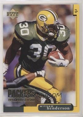 1998 Upper Deck Green Bay Packers - 1997-98 Season #GB11 - William ...