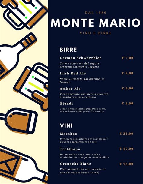 Carte Dei Vini Tanti Modelli Gratis Online Canva