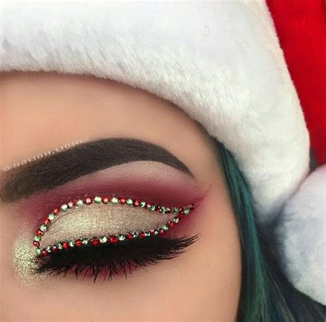 Creative Christmas Makeup Look Ft Allthingsallatt Mademoiselle Olantern Holiday Makeup