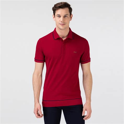 Lacoste Erkek Regular Fit Bordo Polo PH4275 476 Lacoste