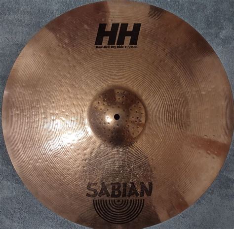 Sabian Hh Raw Bell Dry Ride Cymbal