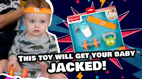 Parker Plays Episode 2 Fisher Price Baby Biceps Review Youtube