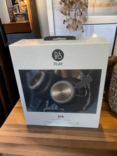 Bang Olufsen Beoplay H4 Over Ear Wireless Headphones Charcoal Gray