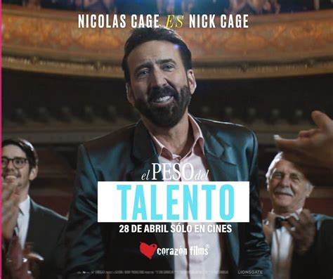 Cinemex On Twitter El Actor Nicolas Cage Interpretando A Un Actor