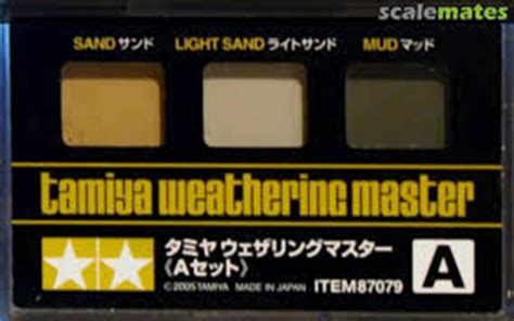 Tamiya 87079 Weathering Master A Set Sand Light Sand Mud