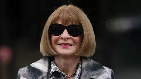 Anna Wintour Makes Rare Public Appearance Without Her Famous Sunglasses