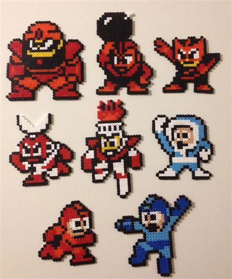 Megaman Hama Perler Beads Manualidades Hama