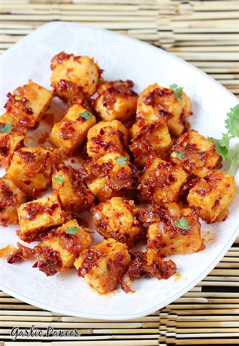 Garlic Paneer Recipe How To Make Chilli Garlic Paneer Paneer Starter