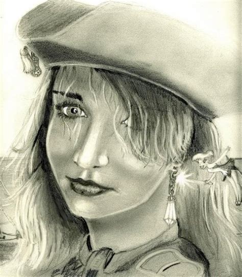 Drawing Of My Daughter The Pirate Wannabe Drawings Pencil Drawings