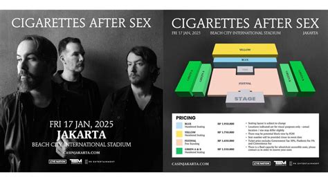 Murah Banget Harga Tiket Konser Cigarettes After Sex Di Jakarta Mulai