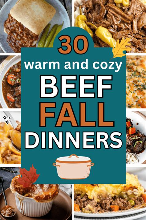 Cozy Beef Fall Dinner Recipes Youll Make All Season Long