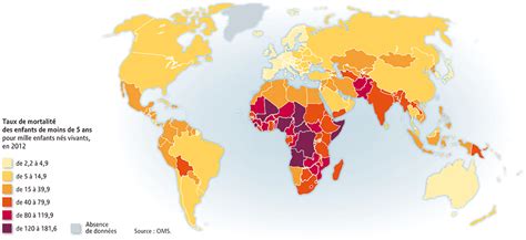 Dépenses De Santé Et Mortalité Infantile Dans Le Monde Par Cécile