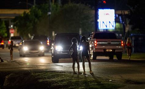 The Track Open Air Sex Trade Permeates Daily Life On Houston S Outskirts