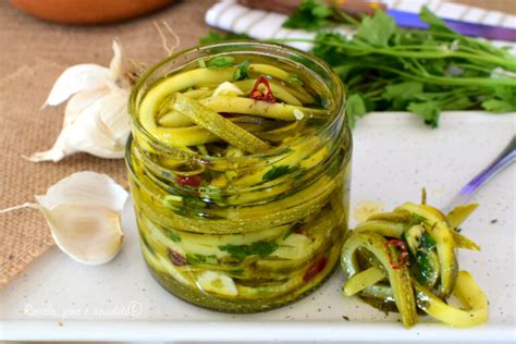 Zucchine Sott Olio Azienda Agricola Zappa