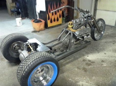 V 8 Trike Frame Rolling Chassis Rat Rod Hot Rod Trike Macs Hot Rod Shop Trike Motorcycle Rat