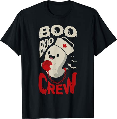 Hot Kiraa Tee With Boo Boo Crew Halloween Fan Funny Halloween S Xl T Shirt Walmart