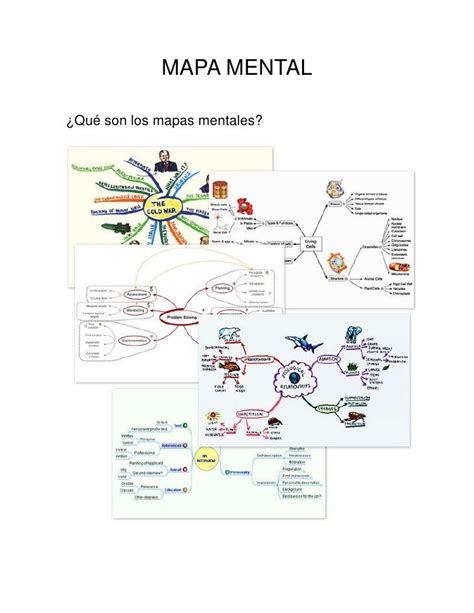 Que es un mapa mental