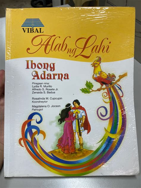 Ibong Adarna Alab Ng Lahi Vibal Filipino Book High School Hobbies