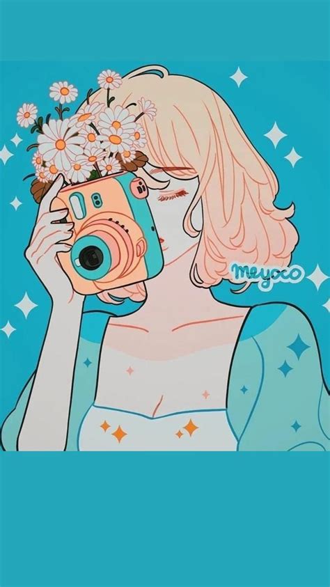 🌼🌸 🌷 Cute Aesthetic Pfp Flower Girl 🌼🌸 🌷