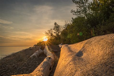 Sunrise Lake Erie Bluffs Lake Metroparks In Ohio Flickr