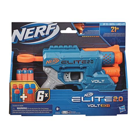 Lançador De Dardos Nerf Alpha Strike Boa Rc 6 Hasbro F2985 Escorrega O Preço