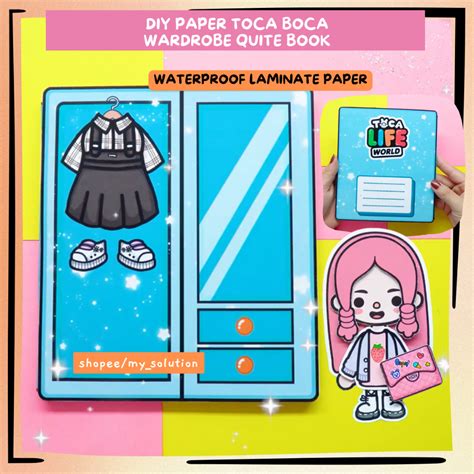 Paper Doll House Toca Boca Paperdoll Toca Boca Dress Up Wardrobe Paper