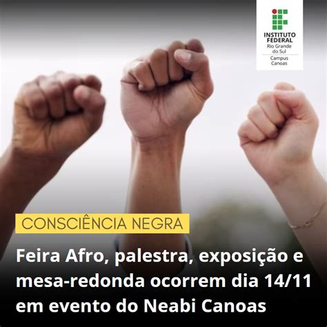 Mês da Consciência Negra será celebrado dia 14 11 Feira Afro