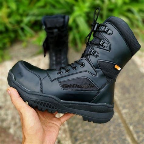 Jual Sepatu Pdl Pria Tni Model ReXtor Terbaru Safety Boots Caanggo