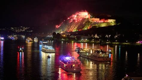 Rhein In Flammen 2023 Feuerwerk Bei Spay Und Braubach Am Rhein SWR