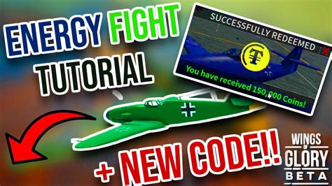 Energy Fighting Tutorial New Code Wings Of Glory Roblox Youtube