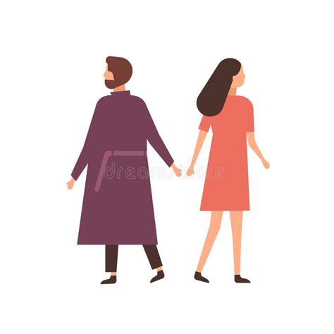 Ilustración Vectorial Plana De Separación De Familia Esposo Y Esposa