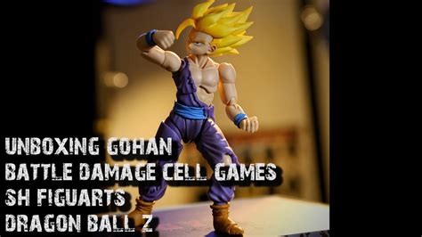 SH Figuarts Gohan Battle Damage Cell Games Dragon Ball Z Figure YouTube