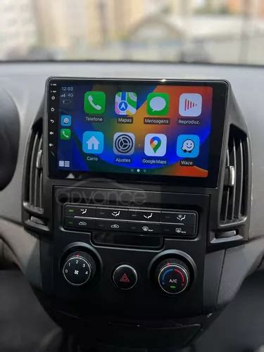 Central Multimidia 9 Hyundai I30 C Android Carplay Parcelamento