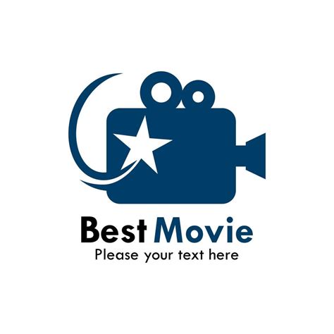 Best movie logo design template illustration. there are star and camera 16760578 Vector Art at ...