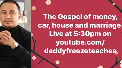 The Gospel Of Money Cars Houses And Marriage Youtube