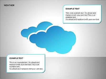 Weather & Forecast Shapes Collection - Free Presentation Template for ...