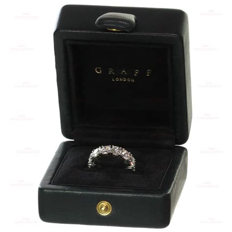 GRAFF Round Diamond Platinum Wedding Band Ring-MTSJ12747