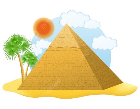 Pyramids Of Egypt Clipart Vector Pyramid Symbol Of Ancient Egypt