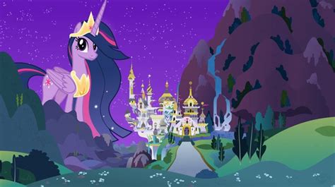 Canterlot At Night