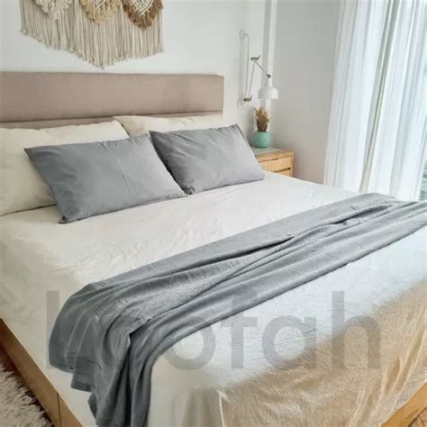 Pie De Cama Manta Gasa De Tusor 100 Algodón Varios Colores MercadoLibre